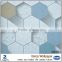 Nice geometric pattern interior 3d wall panel wallcoverings for wall