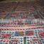 FULL PEACE HEAVY COLOURES SILK EMBRODARY BEDCOVER