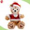 red christmas gift teddy bear, soft red christmas gift teddy bears, christmas plush toys