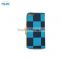 2015 New Trendy Special Grid Pattern Denim Leather Case For Gionee ELIFE E3 with Card slots and PVC ID slot