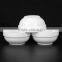 Small White Ceramic Bowl/Dessert Bowl/Soup Bowl