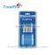 Trusfire Ni-MH AAA 1.2V 900mAh button top rechargeable battery 4 pcs pack