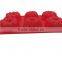 Ready-made FDA food grade non stick 6 cup microwave oven safe flower silicone molds for soap cake