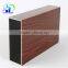 aluminum wood finish profile wood effect aluminum profile for kitchen cabinet