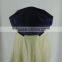 Simple police officer hat uniform cap octagonal cap