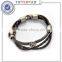 High Quality Unisex Retro Punk Bracelet Genuine Leather Accessories Bracelets Cowhide Bracelet Handmade Jewelry