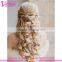 Wholesale  Virgin Hair Fashion Style Clip In Hair Extension 7A