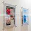 Hot Sale Exihibition Hanging Photo Picture Frame Wall-mounted Photo Picture Frame For Advertising