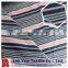 94% polyester full dull 6% spandex Yarn Dyed auto stripe pique fabric with anti-bacterial, UV-cut and wicking for garment