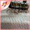 Wholesale silvery crinkled satin wedding decoration fancy tablecloths for sale