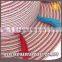 Kids Multi-colors Large Brim Tassel Rope Chain Girls Beach Straw Sun Hats