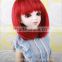 Hot selling medium length bob doll wigs for 1/4 bjd dolls