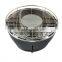 Stainless steel battery operated bbq charcoal grill