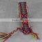 Competitive cotton string bracelet with metal chain , OEM pattern bracelet manufacturer friendship bracelet