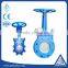 high quality ductile iron body hard seal knife gate valve