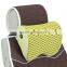 Battery Operated Vibration Car Seat Neck Pillow / Smart Auto Massage Pillow