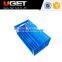 Space saving folding plastic pp colorful turnover logistics basket