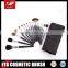 Popular black 18 piece makeup brush set for girl beauty