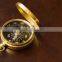 Brass Nautical Magnetic Compass , Nautical Compass with Key Chain , Magnetic direction compass, Compass