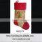 Hot Selling Jute Christmas Stocking