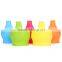 Hot sale colorful soft spill and damp proof silicone cup cover