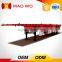 3 axles 40tons container 40ft or 20ft flatbed semi-trailers