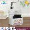Best selling products square dessert ceramic hotel liquid soap dispenser
