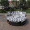 5pcs rattan sofa daybed