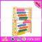 2017 New design small intelligent wooden abacus for babies W12A027