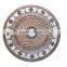 cheap coloured granite floor mosaic tile