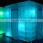 Customized LED 3D inflatable photo booth entrance for sale