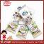 Brown Sweet OEM Printing Hard Coconut Flavor Lollipop Candy
