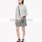 Pullover Women Fashion Long Sleeve Drop Shoulder Sweater Shirts without Hooded Fleece Sweater