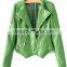 2016 high quality Guangzhou wholesale new fashon green women jacket model