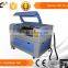 MC-6040 60w laser tube CO2 laser cutting and engraving machine 600*400mm