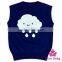 2016 New Arrival Baby Boys Girls Tops Autumn & Winter Warm Sweater Vest Lovely Pink Sweater Vest