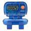 Pedometer - has laser-tuned pendulum movement, unit flips down for easy viewing and comes with your logo