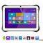 ST935 windows10/Android rugged tablet pc with barcode scanner/RFID reader/fingerprint