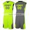 Basket Ball Uniforms Pro twill embroidery work in top superior quality 100% polyester fabric