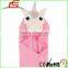 100% cotton baby shower boys animal sea lion duck donkey bear fox Unicorn hooded towel