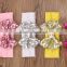 Wholesale Hot Sale Kids Sequins Bow knot Hair Bands Baby Girl Cotton Stripe Handwrap Christmas Kids Hair Accessories