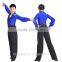 Boys Rhinstone Collar Stage Competition Clothes Kids Long Sleeve Latin Cha-Cha Dance Shirts Leotard