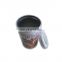 Wholesale Customized Stainless Steel Anti-humid Round Shape Metal Food/Tea Box