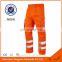 Mens Polyester/Cotton Oil resistant reflective tape Used workwear work pants