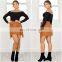 Latest Design Ladies Mini Skirt in Tan Suedette