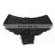 ES11 China Wholesale Lady Plus Size Black Sexy Lace Fashion Hipster Underwear Lingerie Underpants of Women