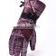 Custom waterproof personalized winter thinsulate ski gloves