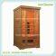 3 person ceramic heater wooded far infrared sauna room