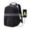high quality factory price Anti-theft Security Backpack Laptop Computer Bag with USB Charging Interface charging laptop bag