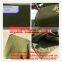 military green waterproof organic silicon coated canvas tarpaulin tarp